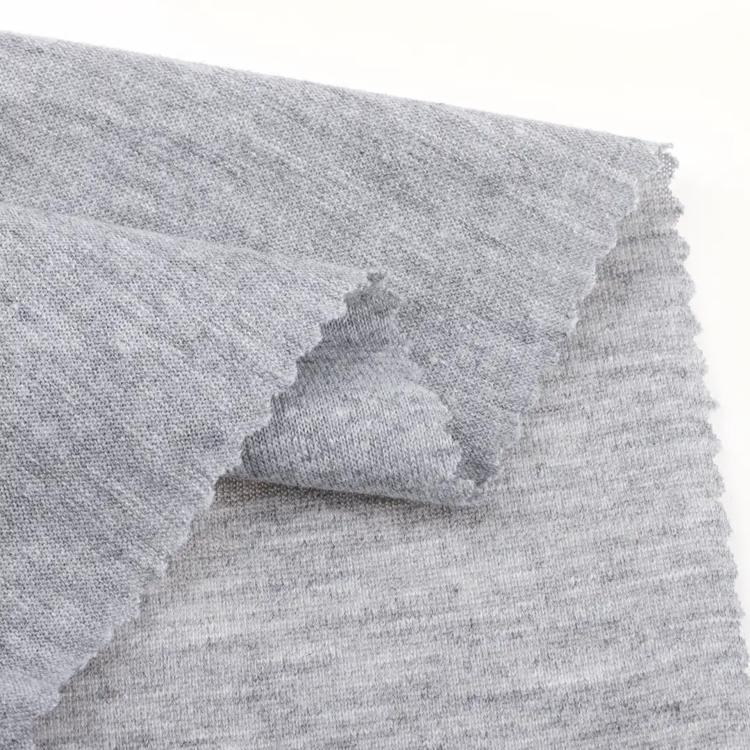 China Fabric for Jogger,T-shirt (Sweater) Single Jersey Knit Fabric Polyester Cotton GREY color buy from China wholesaler bulk order at wholesale price free worldwide shipping Alibaba
