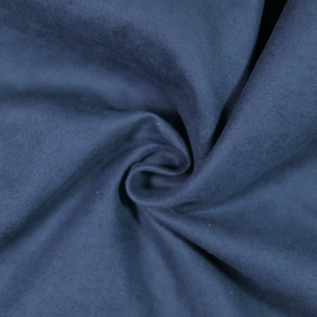 China Fabric for Jackets,Trench Coat,Overcoat,Waist coat,Open Waistcoat Woven Suede Synthetic Woven Fabric Polyester navy color buy from China wholesaler bulk order at wholesale price free worldwide shipping Alibaba