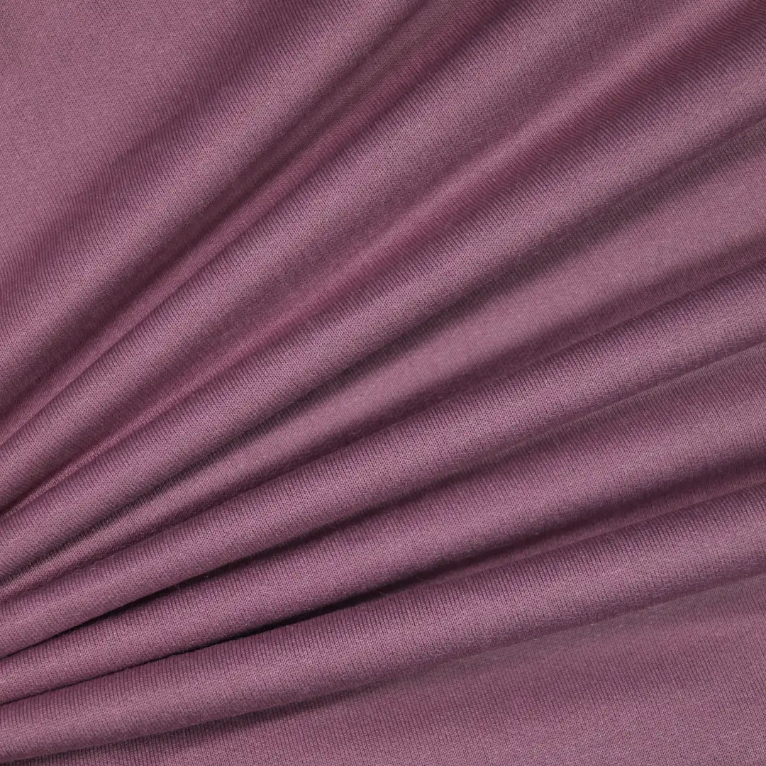 China Fabric for Pants,Jackets,Hoodie Baby Terry Knit Fabric Polyester Cotton Wistful Mauve color buy from China wholesaler bulk order at wholesale price free worldwide shipping Alibaba