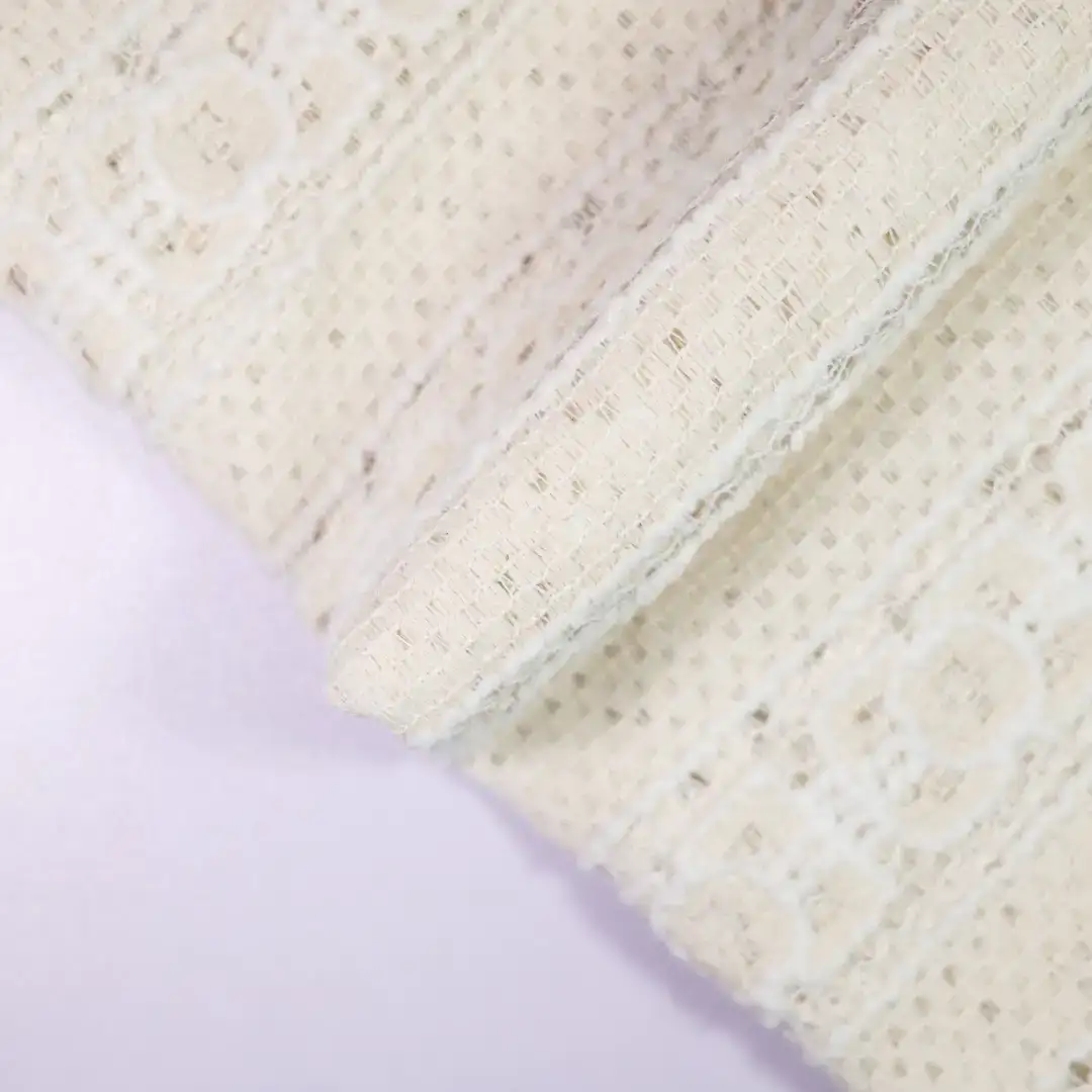 China Fabric for Shirt,Skirt,Sleeveless Puffy Mini Dress Lace Knit Fabric Polyester Cotton white color buy from China wholesaler bulk order at wholesale price free worldwide shipping Alibaba