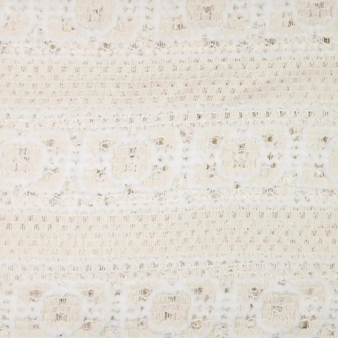 China Fabric for Shirt,Skirt,Sleeveless Puffy Mini Dress Lace Knit Fabric Polyester Cotton white color buy from China wholesaler bulk order at wholesale price free worldwide shipping Alibaba