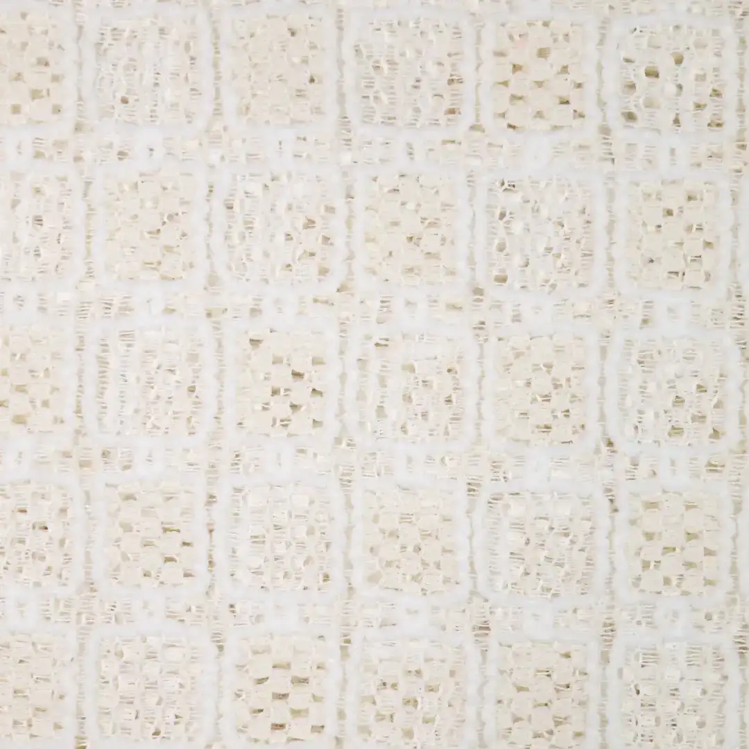 China Fabric for Shirt,Skirt,Sleeveless Sundress,Sleeveless Puffy Mini Dress Lace Knit Fabric Polyester Cotton white color buy from China wholesaler bulk order at wholesale price free worldwide shipping Alibaba