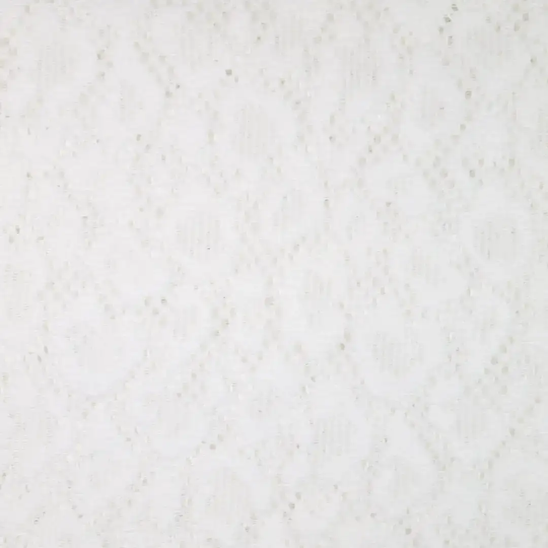 China Fabric for Shirt,Skirt,Bow Tie Short Sleeve Dress,Gathered Wrap Mini Dress Lace Knit Fabric Polyester Spandex white color buy from China wholesaler bulk order at wholesale price free worldwide shipping Alibaba
