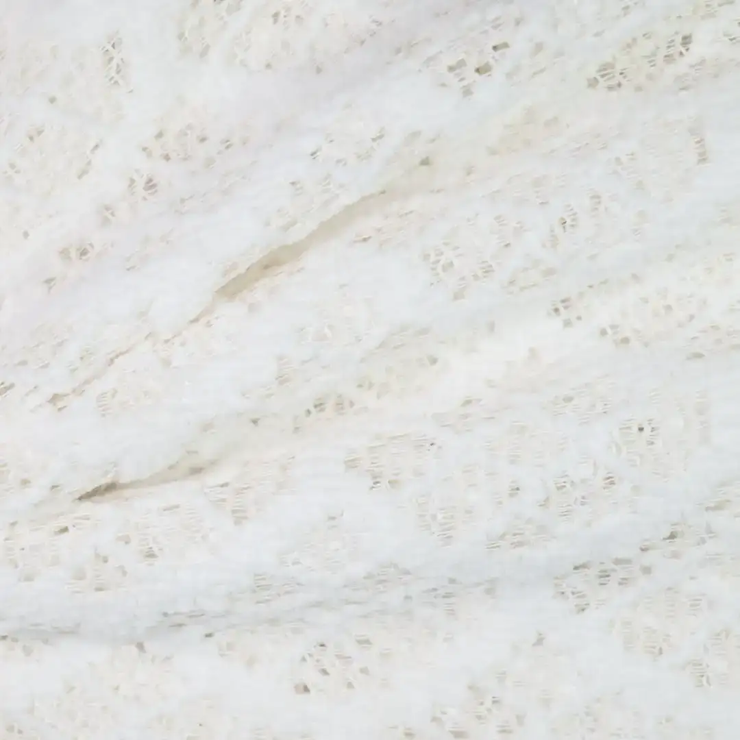 China Fabric for Skirt,Hoodie,Sleeveless Corset Midi Dress Lace Knit Fabric Polyester Cotton rice color buy from China wholesaler bulk order at wholesale price free worldwide shipping Alibaba