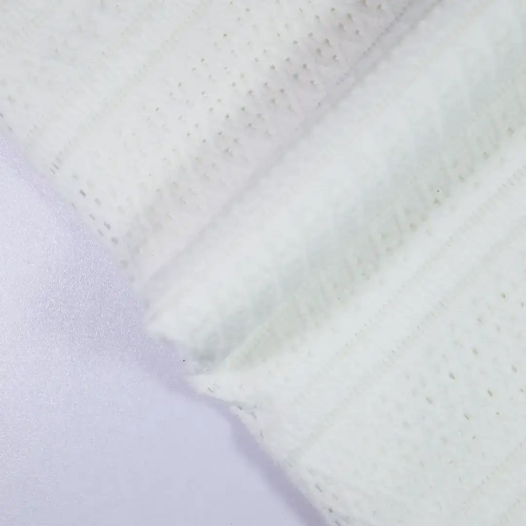 China Fabric for Skirt,Kids Drop Shoulder Sleeve Pleated Lace Coat,Kids Lace Trim Dress Lace Knit Fabric Polyester Spandex white color buy from China wholesaler bulk order at wholesale price free worldwide shipping Alibaba