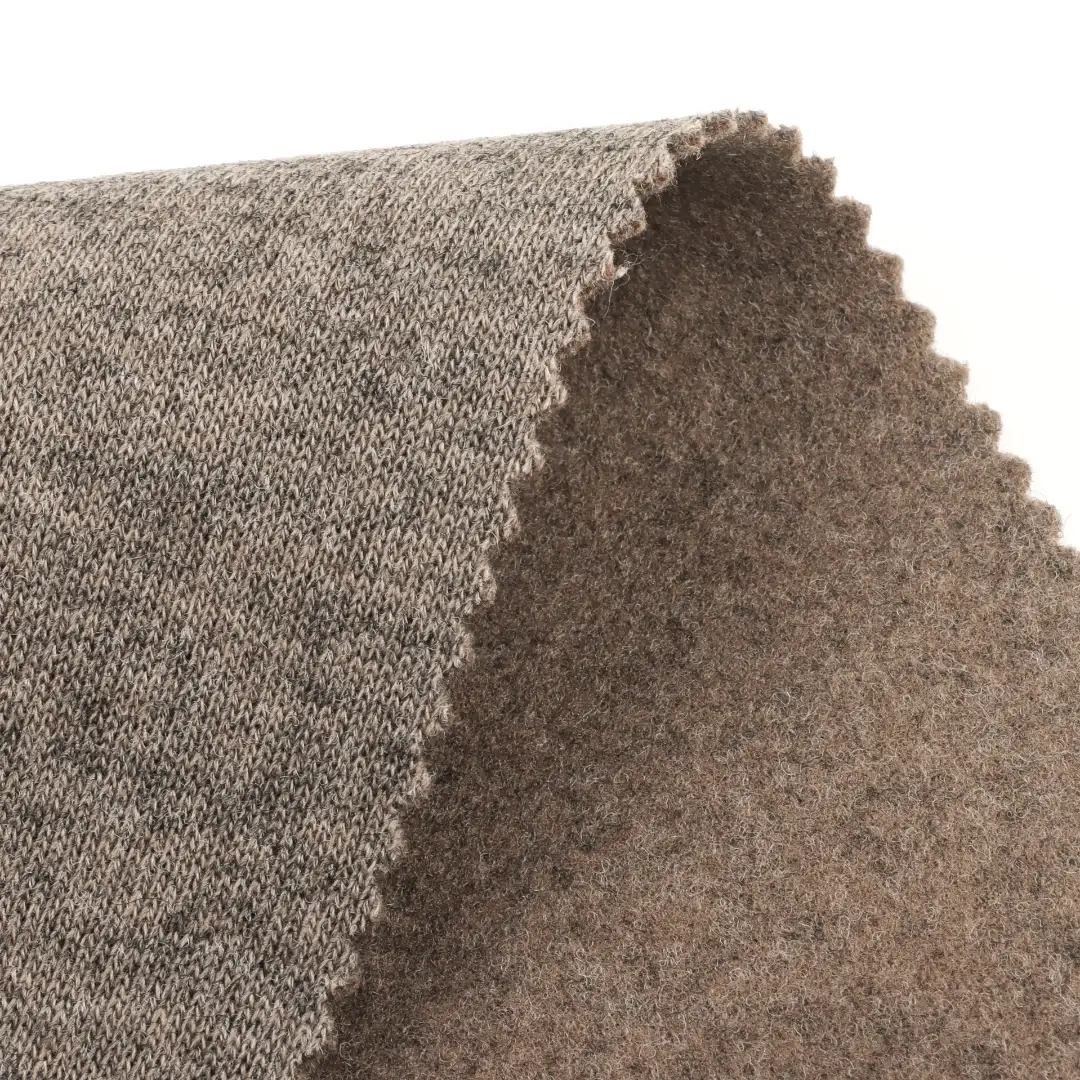 China Fabric for Skirt,Overcoat,Waist coat,Wide Leg Trousers,Open Waistcoat Melton Woolen Polyester Rayon Wool Coffee color buy from China wholesaler bulk order at wholesale price free worldwide shipping Alibaba