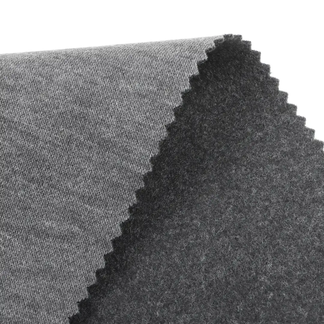 China Fabric for Padded Jacket,Overcoat,Waist coat,Open Waistcoat,Double-Breasted Coat Melton Woolen Polyester Rayon Acrylic Charcoal color buy from China wholesaler bulk order at wholesale price free worldwide shipping Alibaba