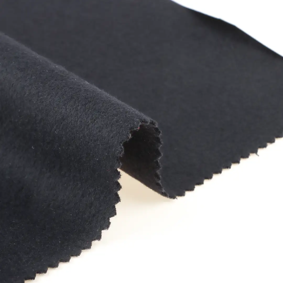 China Fabric for Jackets,Overcoat Melton Woolen Polyester Rayon Spandex Navy Blue color buy from China wholesaler bulk order at wholesale price free worldwide shipping Alibaba