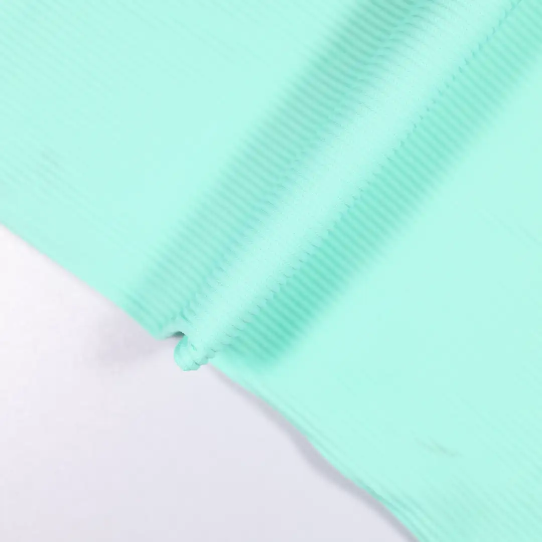 China Fabric for T-Shirt,Skirt,Backless Beach Dress Crepe Knit Fabric Nylon Spandex green color buy from China wholesaler bulk order at wholesale price free worldwide shipping Alibaba