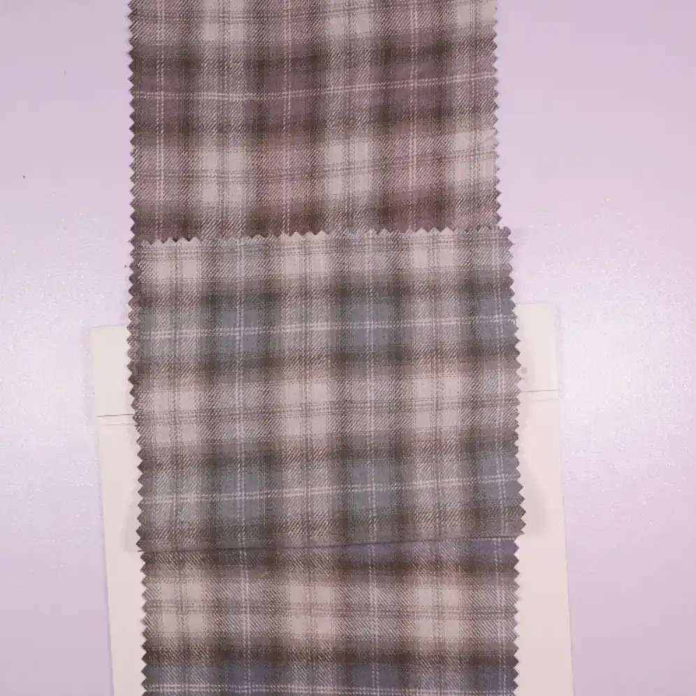 China Fabric for Shirt,Skirt,Womens Slim Fit Shirt Yarn Dyed Check Woven Blended Fabric Cotton Rayon grey color buy from China wholesaler bulk order at wholesale price free worldwide shipping Alibaba