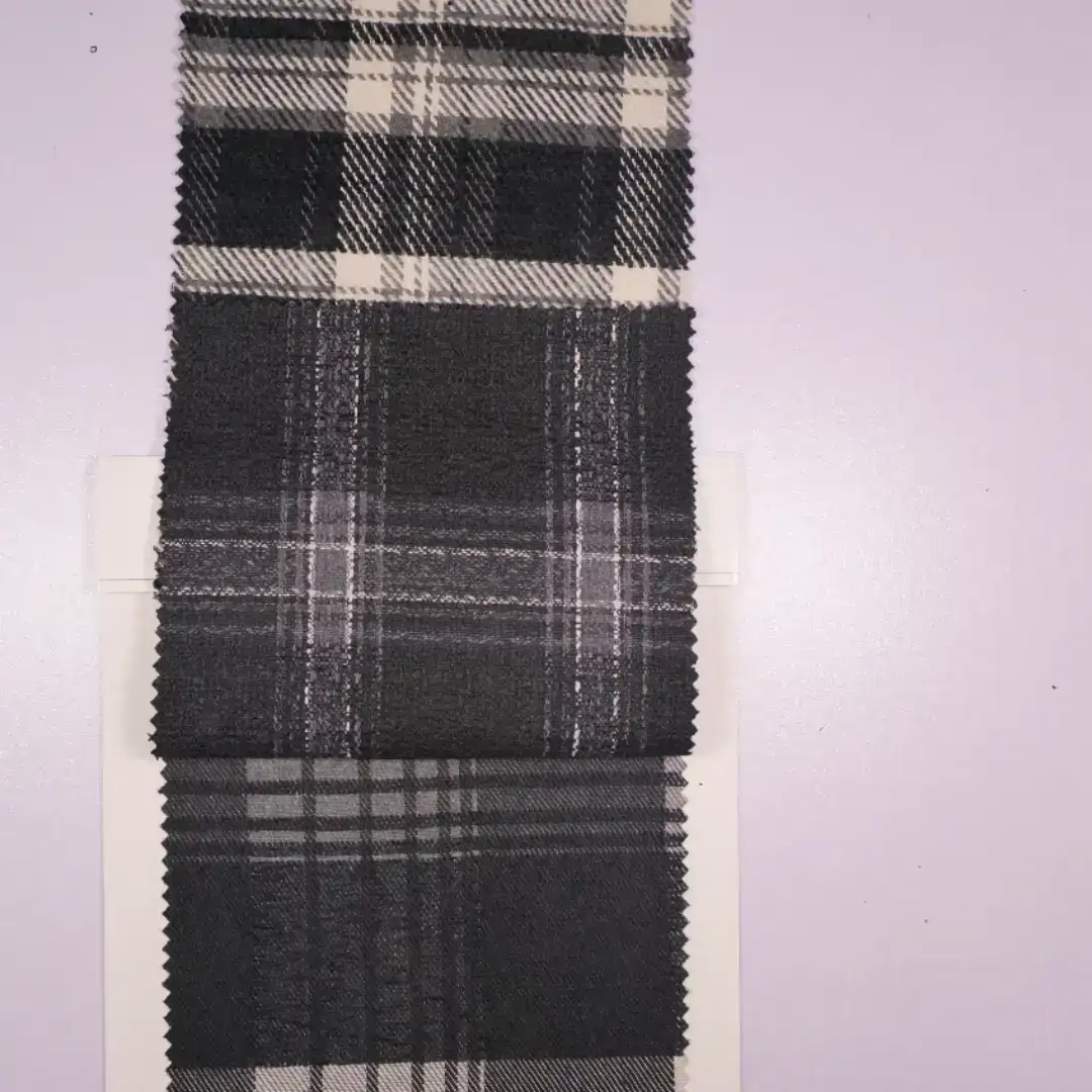 China Fabric for Shirt,Big Pockets Shirt Dress,V-Neck Short Sleeve Shirt V Yarn Dyed Check Synthetic Woven Fabric Polyester dark grey color buy from China wholesaler bulk order at wholesale price free worldwide shipping Alibaba