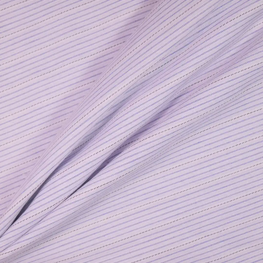 China Fabric for Shirt,Skirt,Big Pockets Shirt Dress Yarn Dyed Stripe Natural Woven Fabric Cotton purple color buy from China wholesaler bulk order at wholesale price free worldwide shipping Alibaba