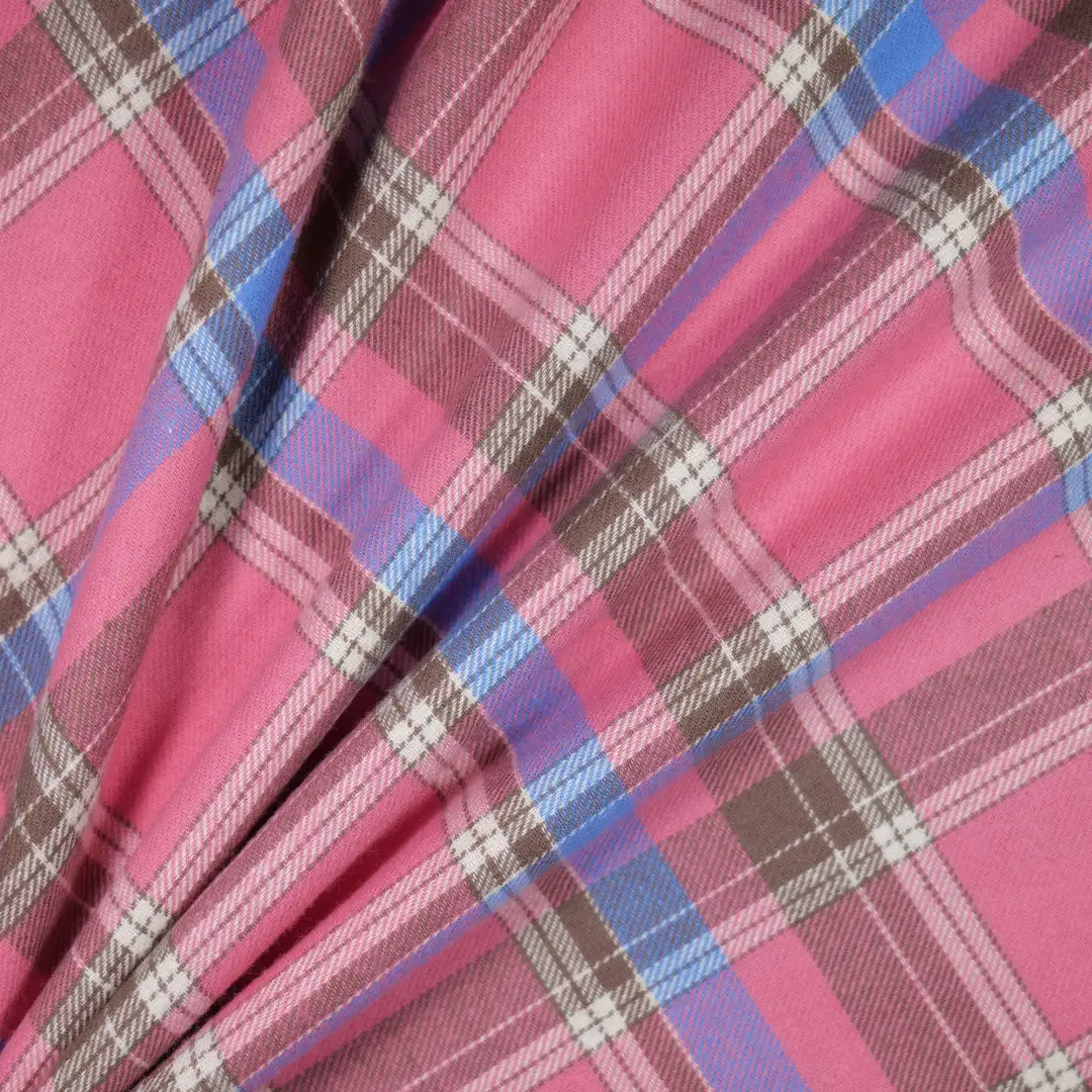 China Fabric for Shirt,Tier Midi Shirt Dress,Womens Slim Fit Shirt Yarn Dyed Check Natural Woven Fabric Cotton pink blue brown color buy from China wholesaler bulk order at wholesale price free worldwide shipping Alibaba