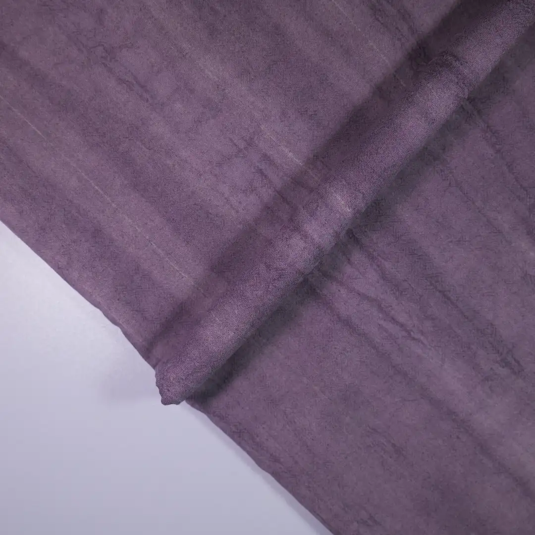 China Fabric for Shirt,Pants,Crop Top,Skirt Tencel/Cotton Plain Natural Woven Fabric Flax Cotton Purple color buy from China wholesaler bulk order at wholesale price free worldwide shipping Alibaba