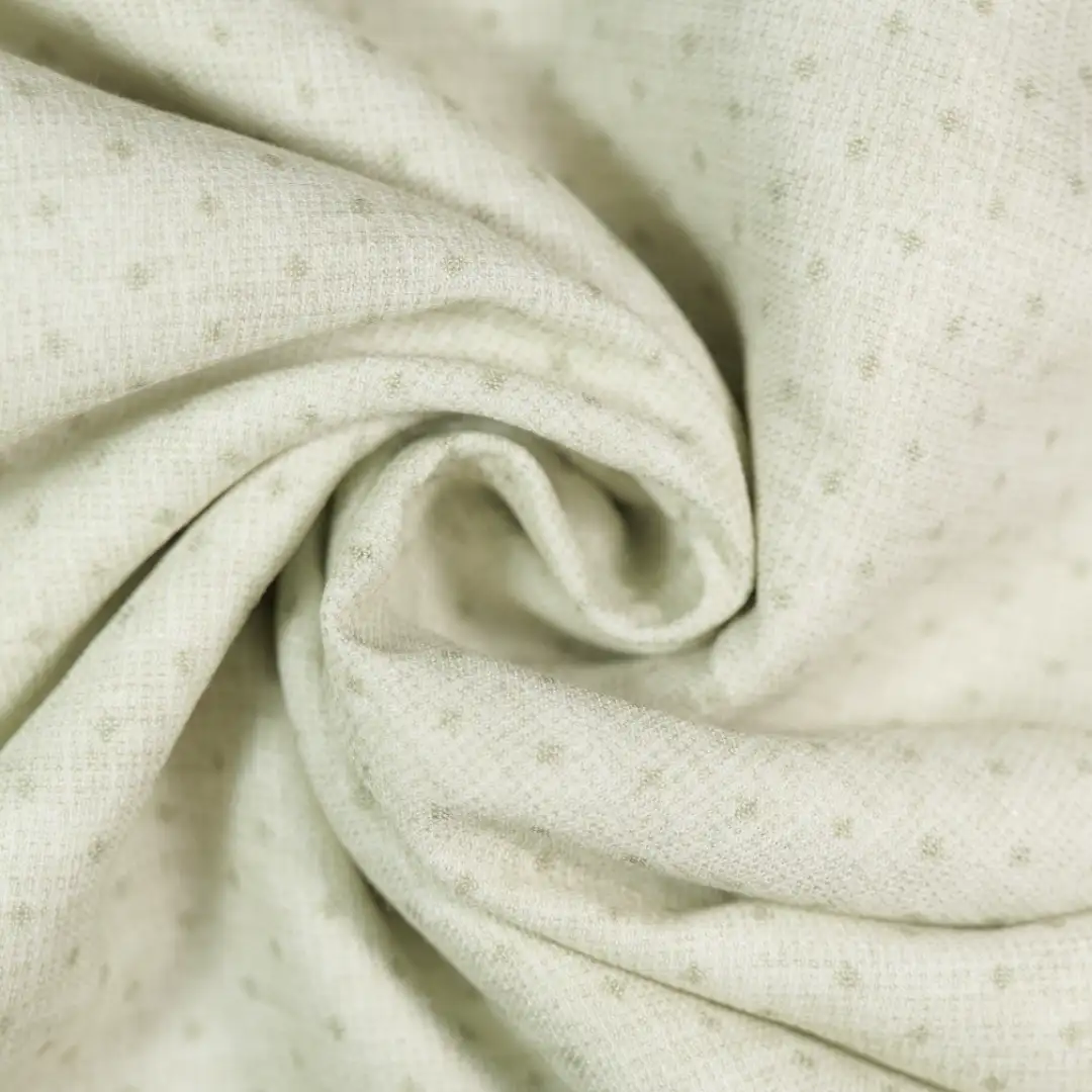 China Fabric for Shirt,Skirt,Tank Midi Dress Polyester/Rayon Plain Woven Blended Fabric Polyester Rayon Flax green color buy from China wholesaler bulk order at wholesale price free worldwide shipping Alibaba