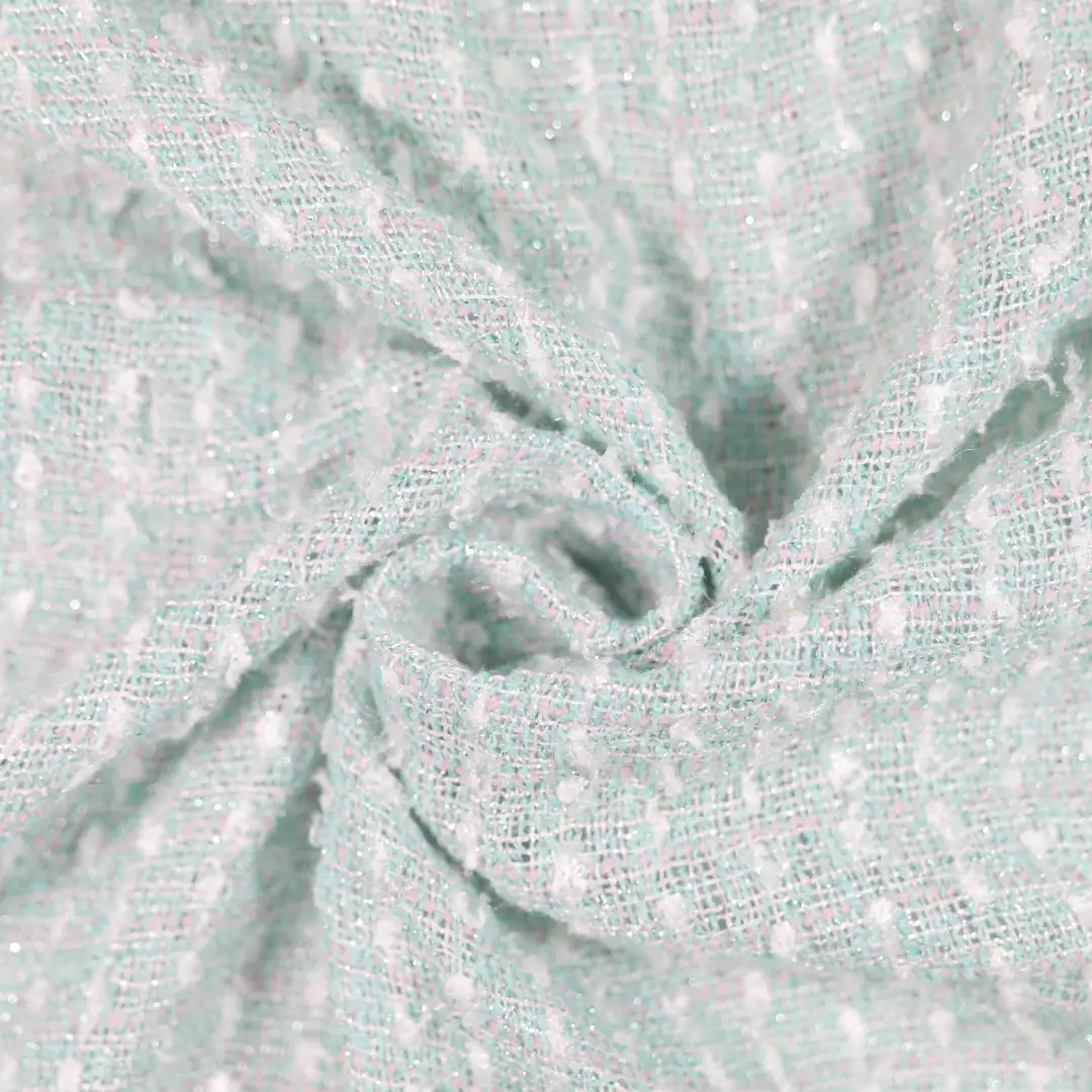 China Fabric for Skirt,Backless Beach Dress,Kids Ruffle Straps Dress Chanel-Style Fabric Woolen Polyester Cotton PURPLE color buy from China wholesaler bulk order at wholesale price free worldwide shipping Alibaba
