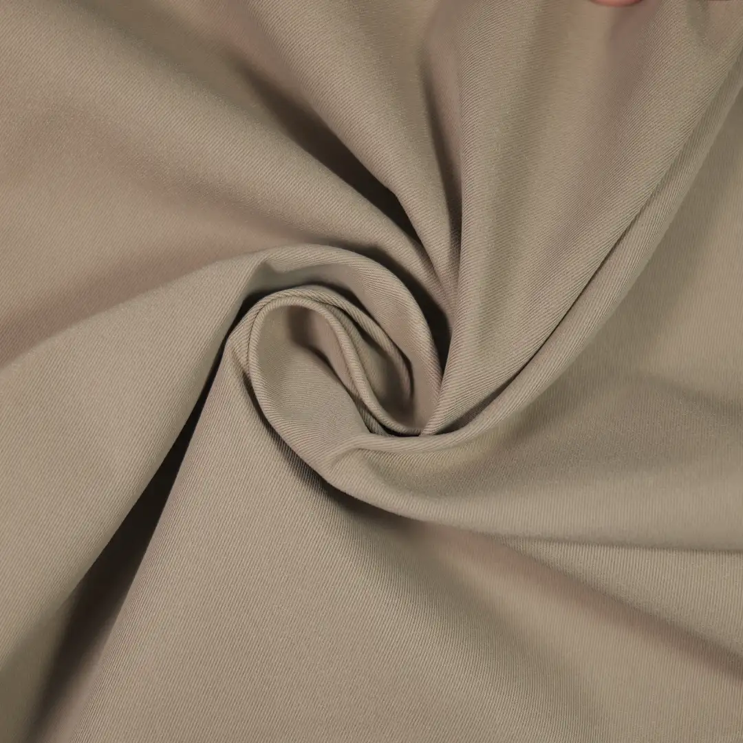 China Fabric for Jackets,Trench Coat,Chino Twill Synthetic Woven Fabric Polyester coffee color buy from China wholesaler bulk order at wholesale price free worldwide shipping Alibaba