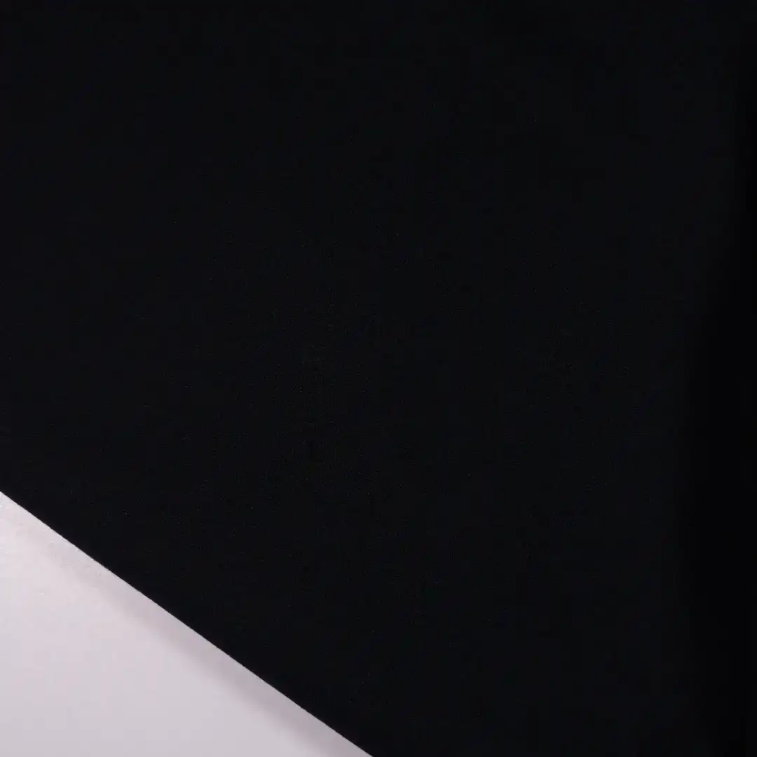 China Fabric for Jackets,Overcoat,Suit Scuba Knit Fabric Cotton Polyester Rayon Spandex YAK Acrylic BLACK color buy from China wholesaler bulk order at wholesale price free worldwide shipping Alibaba