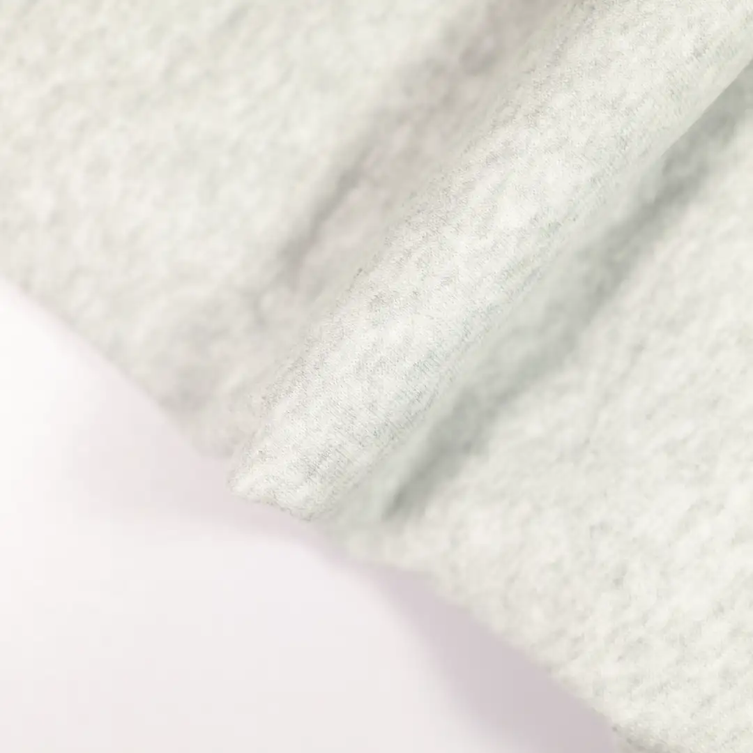 China Fabric for Jackets,Hoodie,Flare Leggings Fleece Knit Fabric Cotton Polyester grey color buy from China wholesaler bulk order at wholesale price free worldwide shipping Alibaba