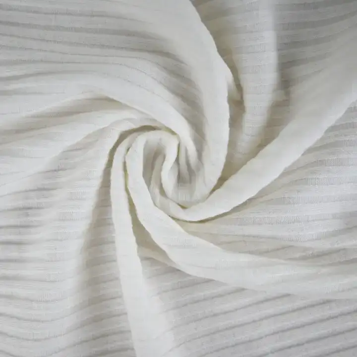 India Fabric  Rib Knit Fabric White color buy in India wholesaler bulk order at wholesale price free worldwide shipping Alibaba