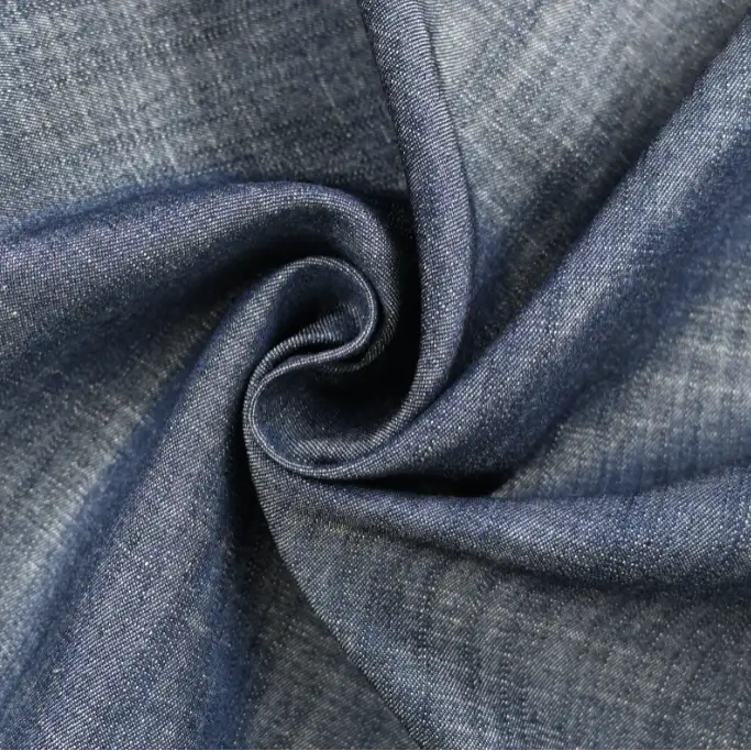 India Fabric for Denim Tencel Denim Denim Indigo color buy in India wholesaler bulk order at wholesale price free worldwide shipping Alibaba