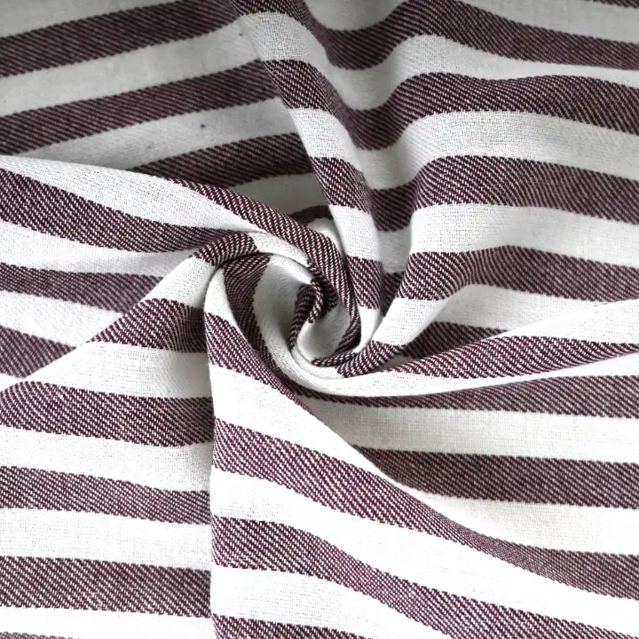 India Fabric  Cotton Twill Natural Woven Fabric Cotton Cotton Twill Stripe color buy from India wholesaler bulk order at wholesale price free worldwide shipping Alibaba