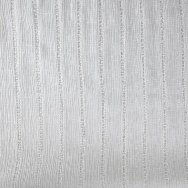 India Fabric for Blazer,Suit,Skirt Polyester Jacquard Synthetic Woven Fabric Polyester White color buy from India wholesaler bulk order at wholesale price free worldwide shipping Alibaba