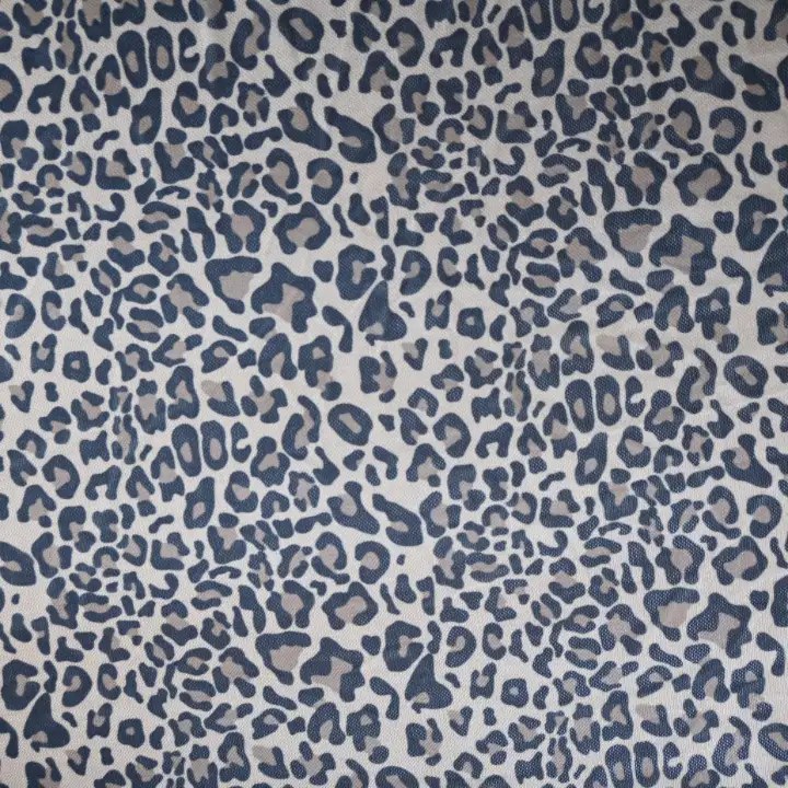 India Fabric  Mesh Knit Fabric Polyester Spandex Animal Print color buy from India wholesaler bulk order at wholesale price free worldwide shipping Alibaba