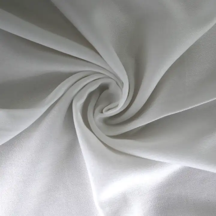 India Fabric  Viscose/Rayon Crepe Natural Woven Fabric Viscose Off White color buy from India wholesaler bulk order at wholesale price free worldwide shipping Alibaba