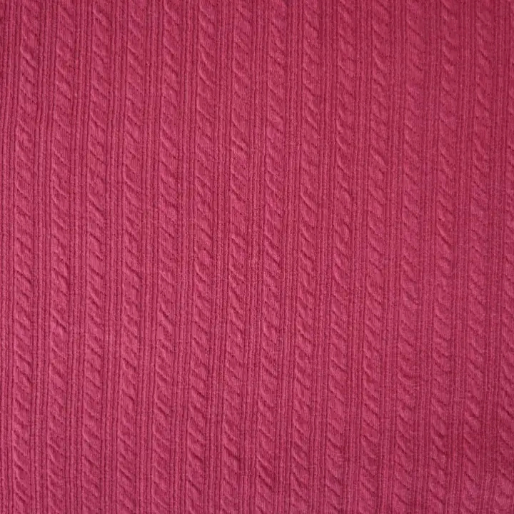 India Fabric  Single Jersey Knit Fabric Cotton Polyester Spandex Burgandy color buy from India wholesaler bulk order at wholesale price free worldwide shipping Alibaba