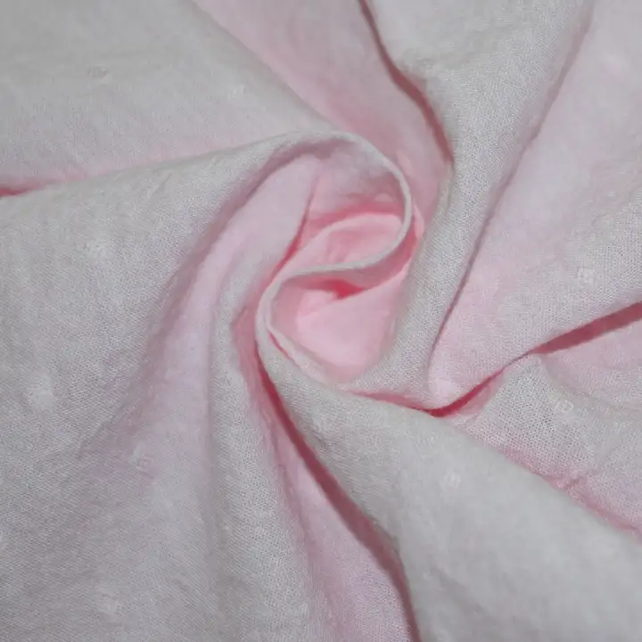 India Fabric for Blouse Cotton Dobby Natural Woven Fabric Cotton Pink color buy from India wholesaler bulk order at wholesale price free worldwide shipping Alibaba