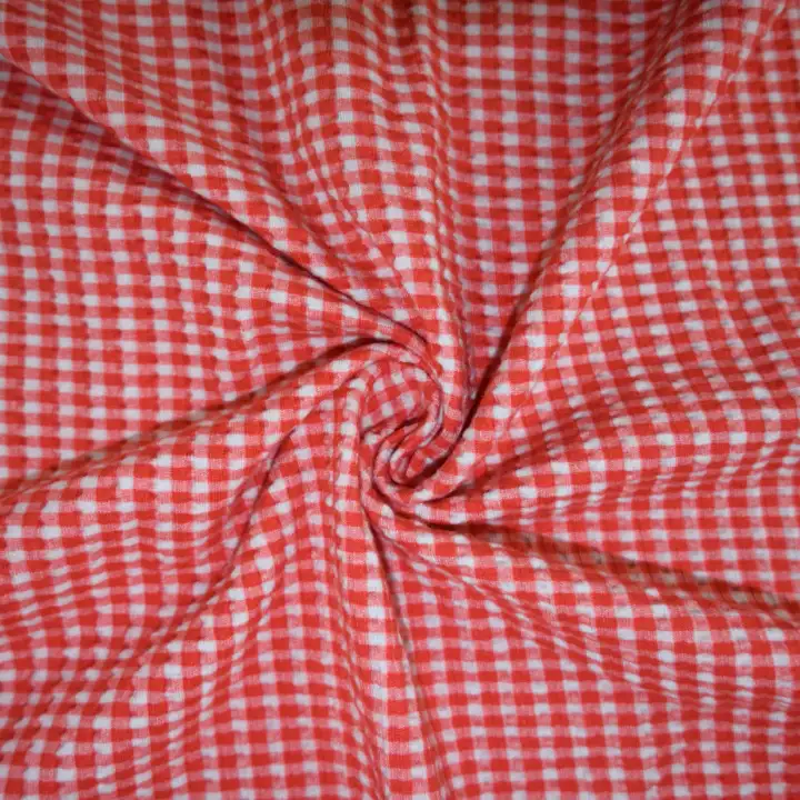 India Fabric for Shirt,Blouse,Skirt Cotton Seersucker Natural Woven Fabric Cotton Printed color buy from India wholesaler bulk order at wholesale price free worldwide shipping Alibaba