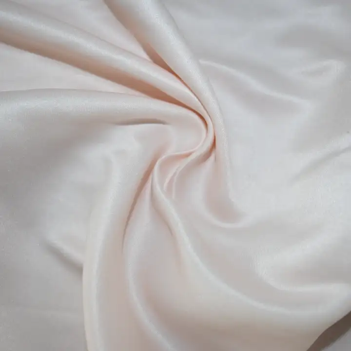 India Fabric for Blouse,Crop Top Polyester Satin Synthetic Woven Fabric Polyester Light Pink color buy from India wholesaler bulk order at wholesale price free worldwide shipping Alibaba