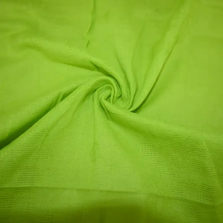 India Fabric for Shirt Cotton YD Jacquard Natural Woven Fabric Cotton Green color buy from India wholesaler bulk order at wholesale price free worldwide shipping Alibaba