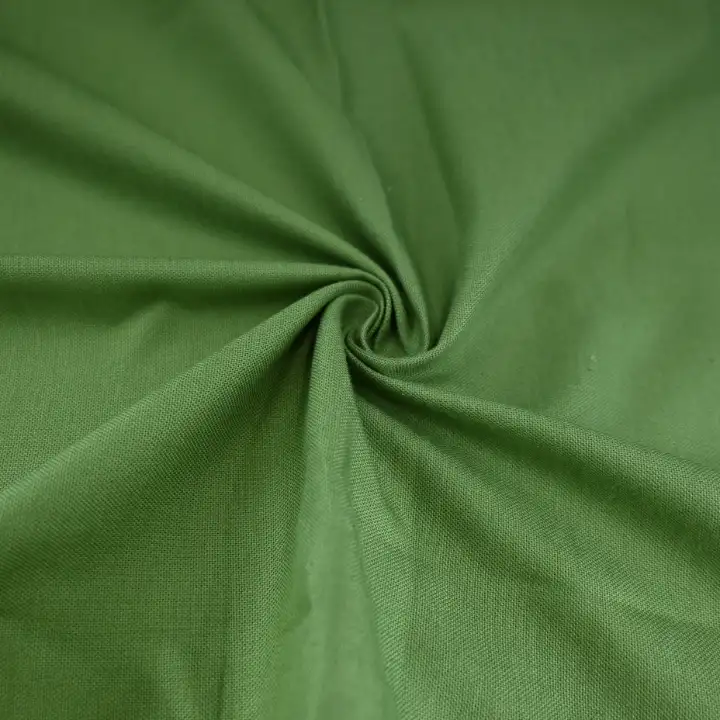 India Fabric for Skirt Cotton Twill Natural Woven Fabric Cotton Spandex Green color buy from India wholesaler bulk order at wholesale price free worldwide shipping Alibaba