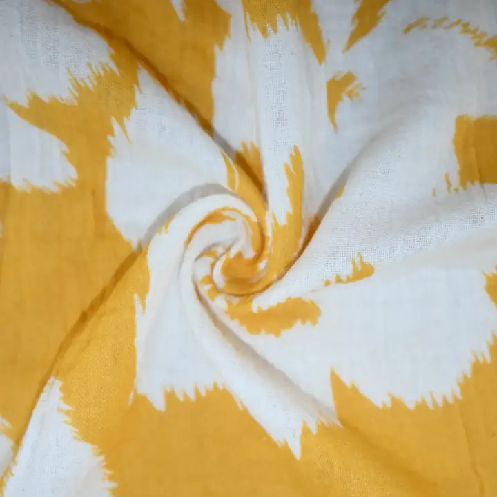 India Fabric for Pajamas Cotton Double Layer Natural Woven Fabric Cotton Printed color buy from India wholesaler bulk order at wholesale price free worldwide shipping Alibaba