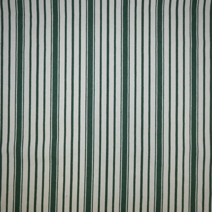 India Fabric for Jackets Cotton YD Twill Natural Woven Fabric Cotton Green Ecru Stripe color buy from India wholesaler bulk order at wholesale price free worldwide shipping Alibaba