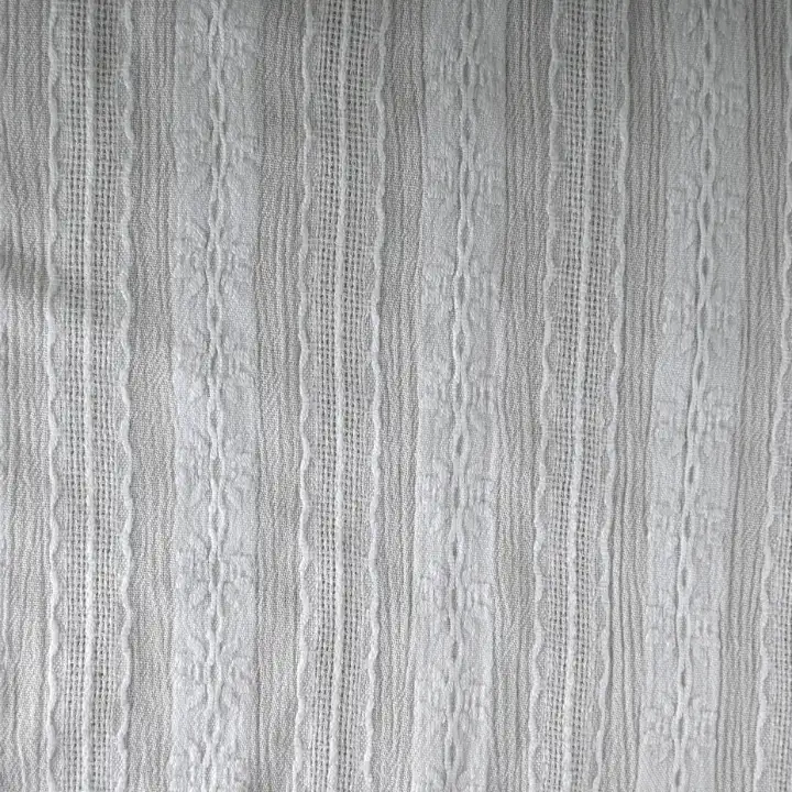 India Fabric for Shirt Viscose/Rayon Crepe Natural Woven Fabric Viscose Off White color buy from India wholesaler bulk order at wholesale price free worldwide shipping Alibaba