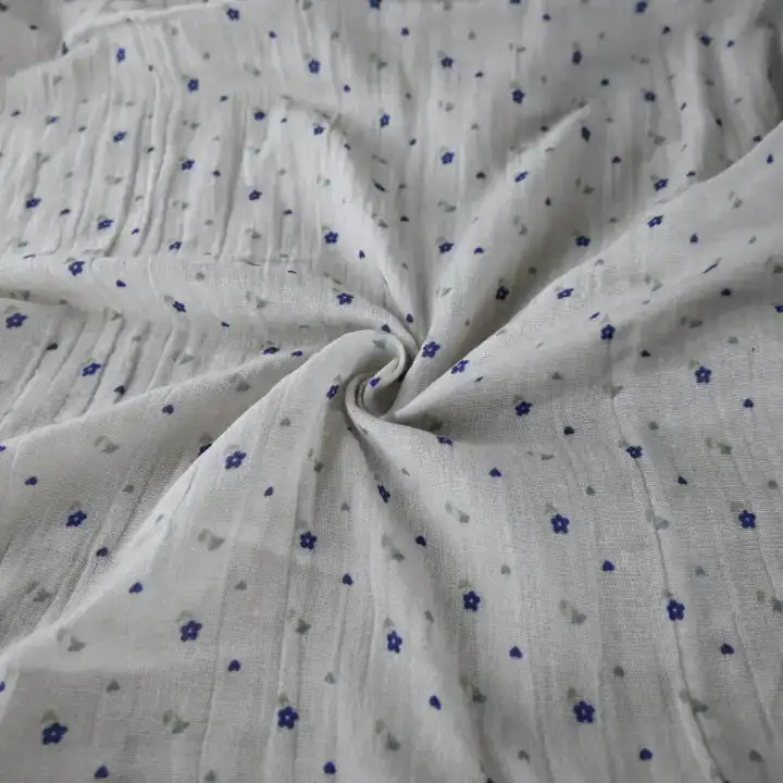 India Fabric for Pajamas Cotton Double Layer Natural Woven Fabric Cotton Printed color buy from India wholesaler bulk order at wholesale price free worldwide shipping Alibaba