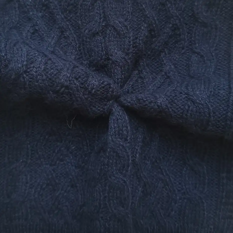 China Yarn for Open Cardigan (Sweater),Half-Zipper Cardigan (Sweater),Knitted Jacket (Sweater),Round Neck Pullover (Sweater) Woollen Spun Regular Yarn Acrylic Nylon Wool Polyester Navy color buy from China wholesaler bulk order at wholesale price free worldwide shipping Alibaba