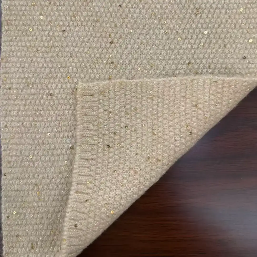 China Yarn for Ladies Vest (Sweater),Open Cardigan (Sweater),Shirt Long Sleeve Button (Sweater),Shirt Long Sleeve Zipper (Sweater) Mossy Yarn Fancy Yarn Wool Anti-pilling acrylic Polyester Metallic fiber Elastane Apricot color buy from China wholesaler bulk order at wholesale price free worldwide shipping Alibaba