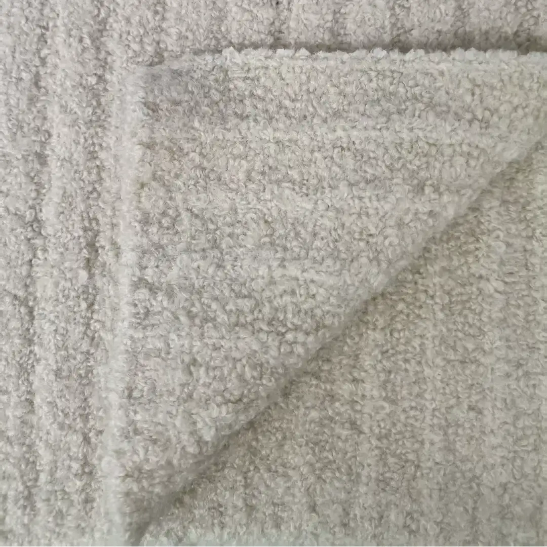 China Yarn for Ladies Vest (Sweater),Men’s Vest (Sweater),Open Cardigan (Sweater),Full-Zipper Cardigan (Sweater),Half-Zipper Cardigan (Sweater),Shirt Long Sleeve Button (Sweater) Boucle Yarn Fancy Yarn Recycled Polyester Acrylic RWS Wool Spandex white color buy from China wholesaler bulk order at wholesale price free worldwide shipping Alibaba