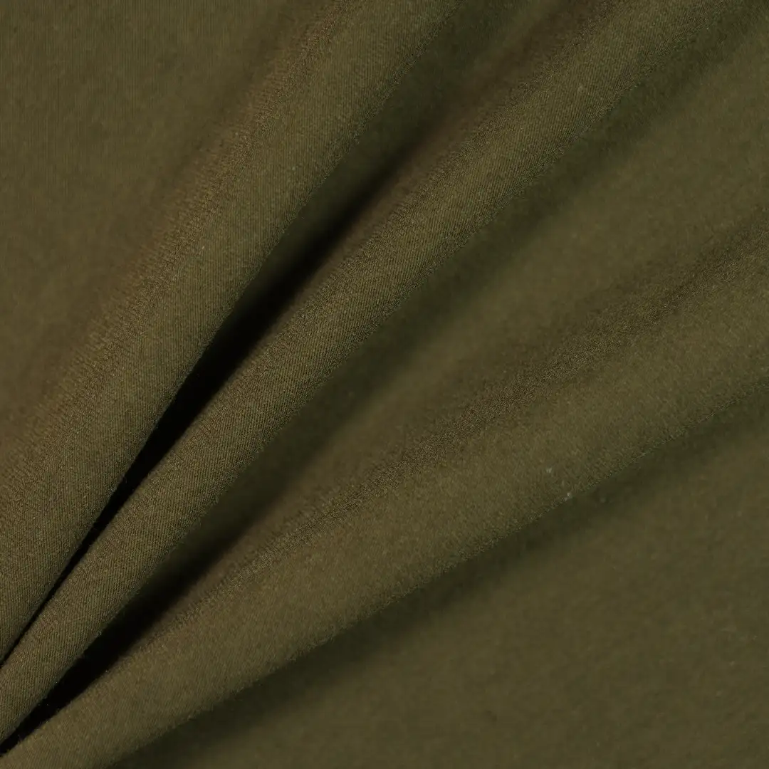 China Fabric for T-Shirt,Polo Shirt,Loungewear Single Jersey Knit Fabric Modal Cotton Spandex army green color buy from China wholesaler bulk order at wholesale price free worldwide shipping Alibaba