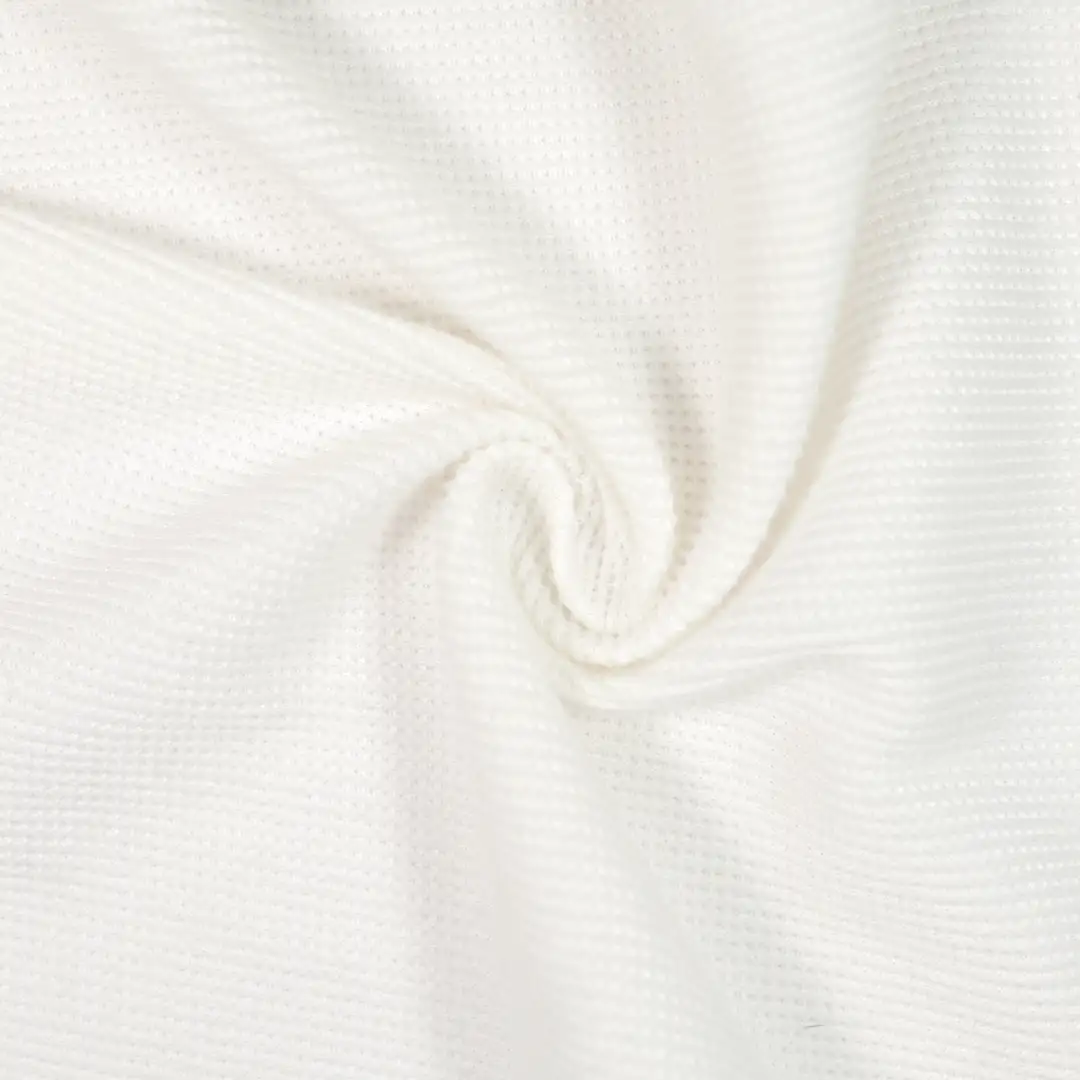 China Fabric for T-Shirt,Polo Shirt Waffle Knit Fabric Polyester Spandex Beige color buy from China wholesaler bulk order at wholesale price free worldwide shipping Alibaba
