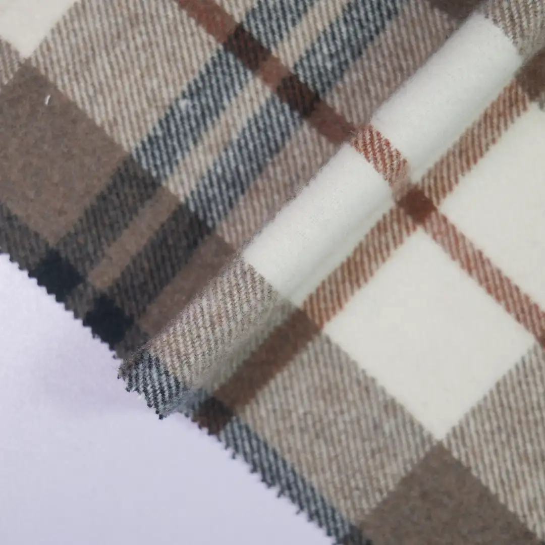 China Fabric for Jackets,Trench Coat Woolen Overcoat Woolen Polyester Acrylic Other coffee color buy from China wholesaler bulk order at wholesale price free worldwide shipping Alibaba