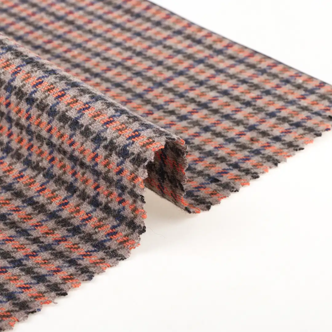 China Fabric for Jackets,Trench Coat,Overcoat Melton Woolen Other Wool check color buy from China wholesaler bulk order at wholesale price free worldwide shipping Alibaba
