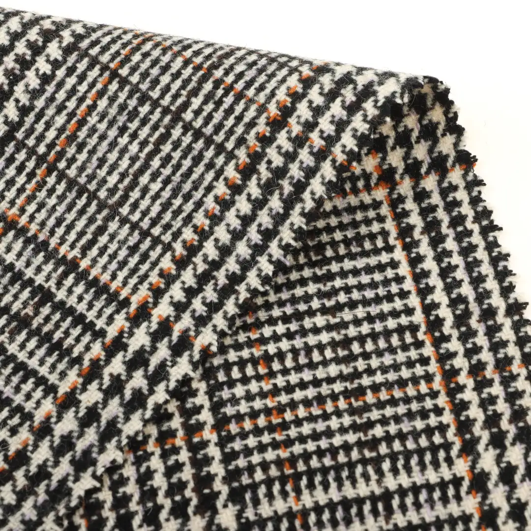 China Fabric for Jackets,Trench Coat,Overcoat Melton Woolen Other check color buy from China wholesaler bulk order at wholesale price free worldwide shipping Alibaba