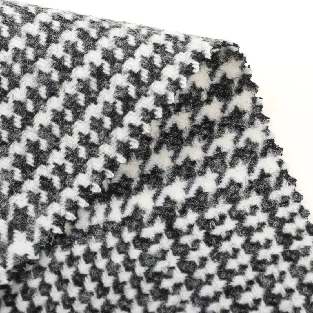 China Fabric for Jackets,Trench Coat,Overcoat Melton Woolen Other Wool check color buy from China wholesaler bulk order at wholesale price free worldwide shipping Alibaba