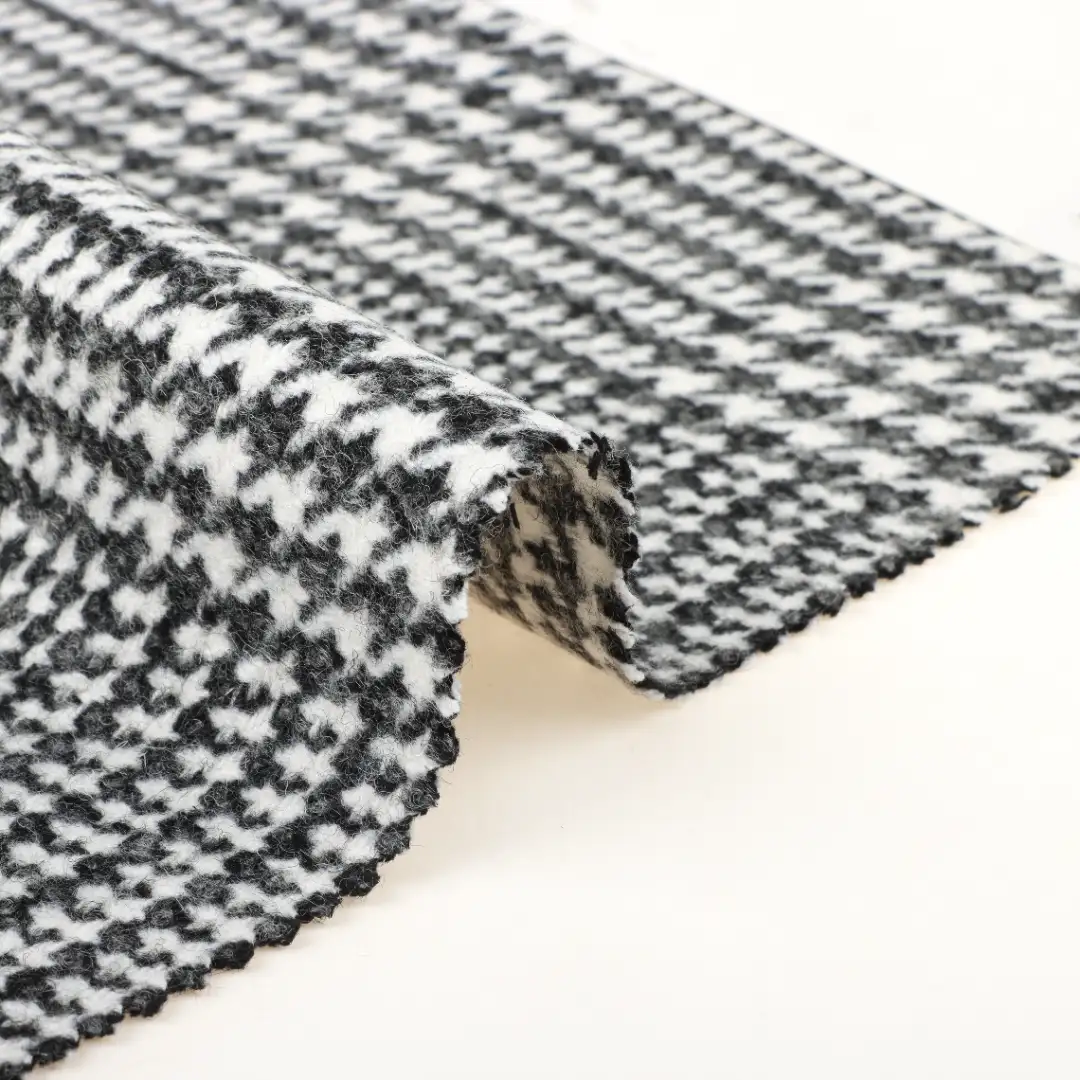 China Fabric for Jackets,Trench Coat,Overcoat Melton Woolen Other Wool check color buy from China wholesaler bulk order at wholesale price free worldwide shipping Alibaba