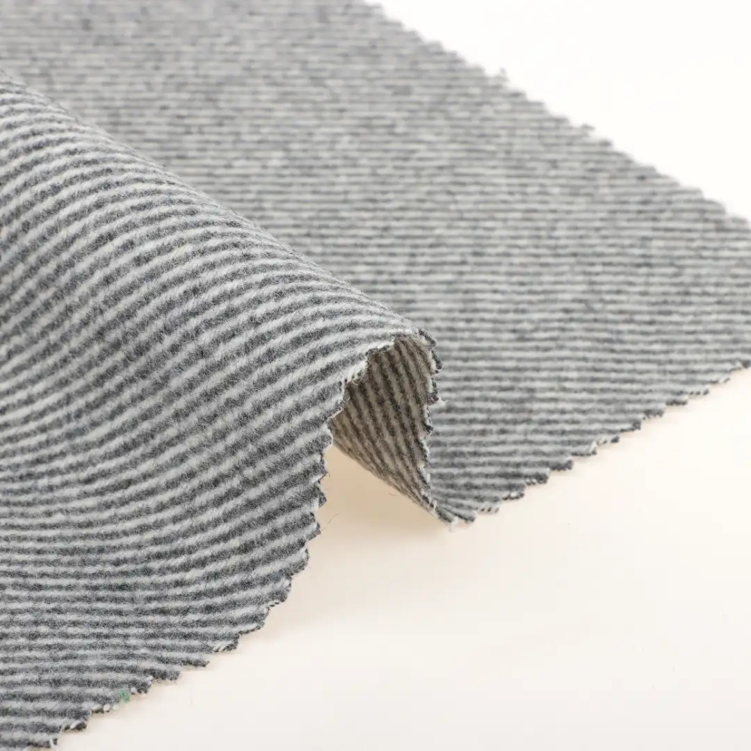 China Fabric for Jackets,Trench Coat,Overcoat Woolen Twill Woolen Polyester Wool Other Gray color buy from China wholesaler bulk order at wholesale price free worldwide shipping Alibaba